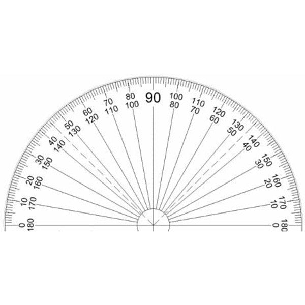 Protractors, Protractor - 180Â° 4