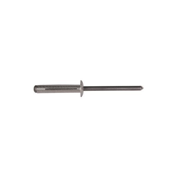 All Alum Split Type Rivets 4mm Dia 1mm-7, Flanged Head, 4 mm Dia., Aluminum Body