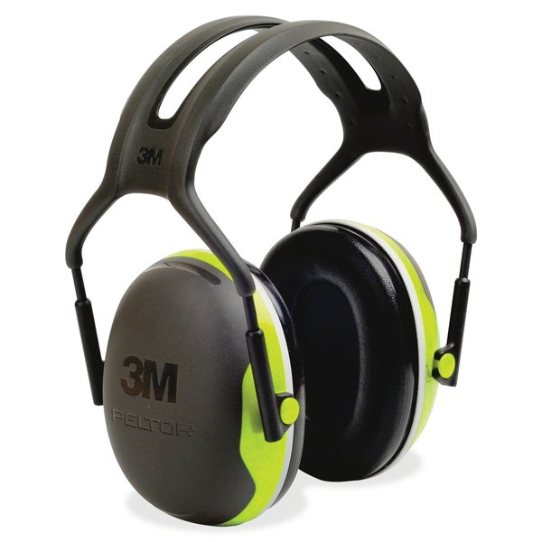 Over-the-Head Ear Muffs, 27 dB, Peltor X4, Orange