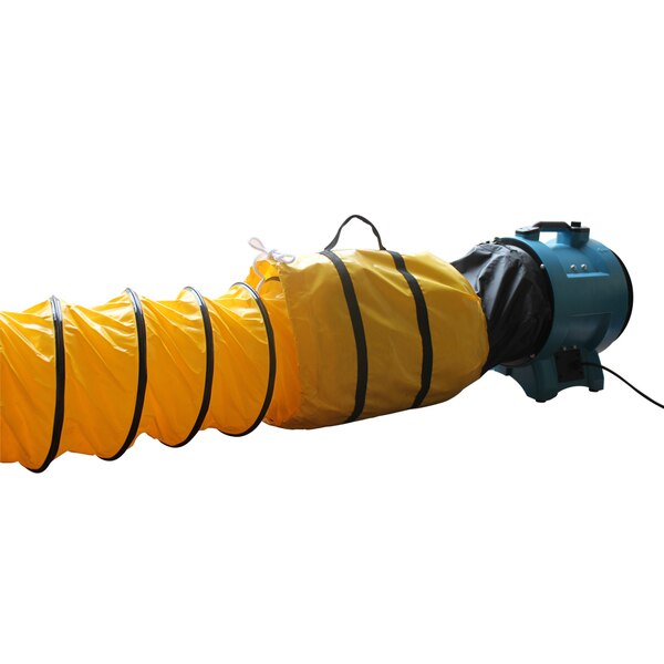12 Inch. Ã I.D. / 25 Ft. Long Polyester Duct Hose for X-12