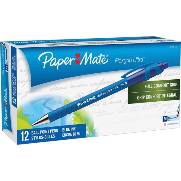 Pen, Flexgrip, Rcycld, Med, Be, PK12