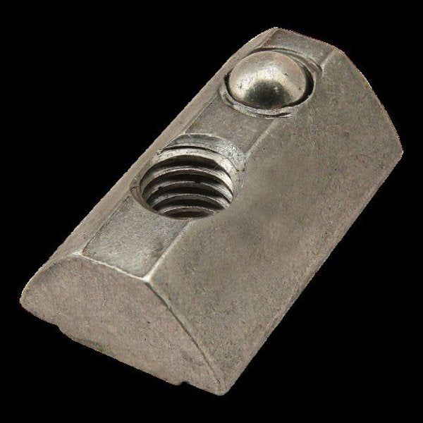 Roll In T-Nut W/ Ball Spring Sa M6