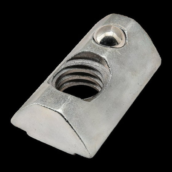 Roll-In T-Nut W/Ball Spring Sa 5/16-18