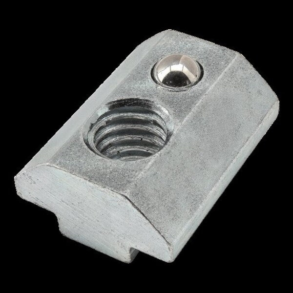 Slide-In T-Nut 5/16-18 W/Ball Spring