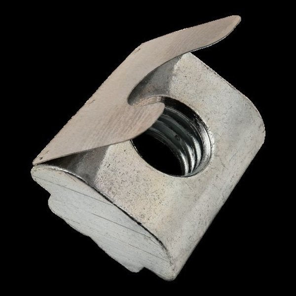 Roll In T-Nut W/Spring Leaf Sa M8