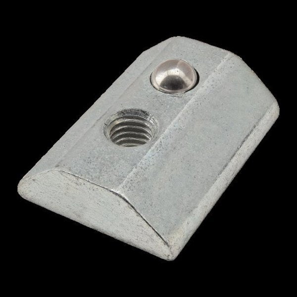 Slide In T-Nut W/Ball Spring M5
