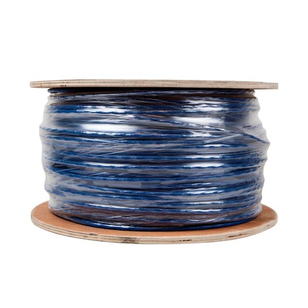 Data Cable, 1000 ft. L, Blue Jacket