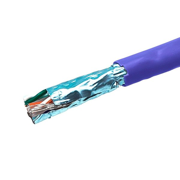 Data Cable, 1000 ft. L, Blue Jacket
