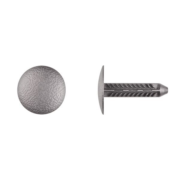 Blk Splash Sheild Retainers 7mm Hole 30mm Stem L PK25