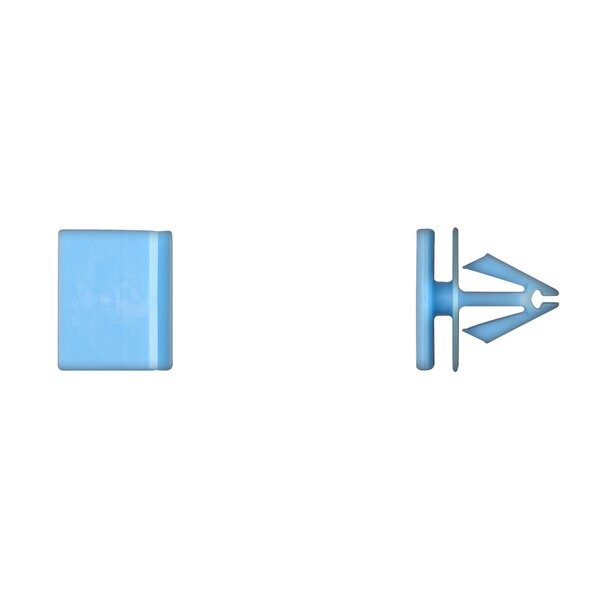 Blue Nyln Moulding Clips 3/8