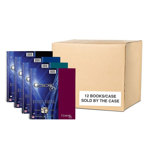 Case of Genesis WB 1 Subject 1 Pkt Notebooks, 11