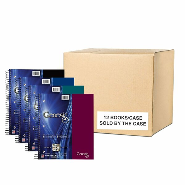 Case of Genesis WB 5 Subject 1 Pkt Notebooks, 11