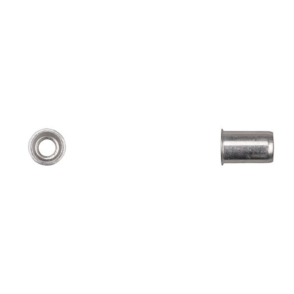 Nut Insert, M6-1.00 Thrd Sz, Steel, Zinc Plated