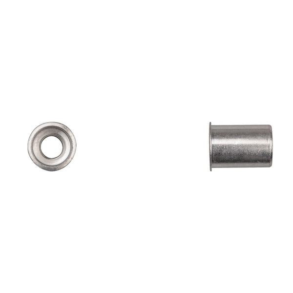 Nut Insert, M8-1.25 Thrd Sz, Steel, Zinc Plated