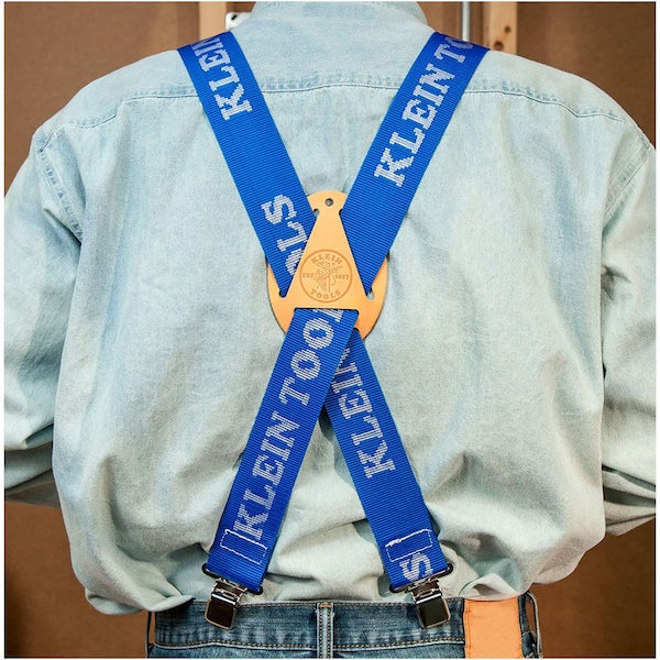 Nylon-Web Suspenders with Adjustable Back