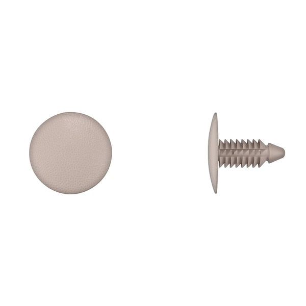 Tan Nyln Headliner Retainers 7.5mm Stem Dia 22mm Stem L PK25