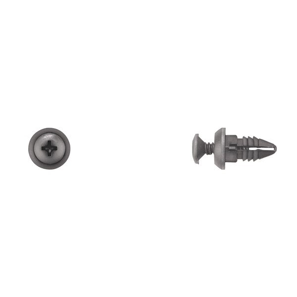 Blk Nyln Cowl Retainers 1/4