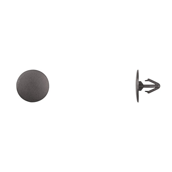 Blk Nyln Trim Panel Ret 6mm Hole Size 10mm Stem L PK10