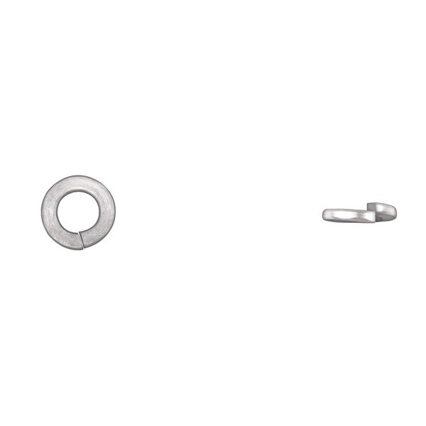 Split Lock Washer, Fits Bolt Size 5/16 in Bright Zinc Plated Finish
