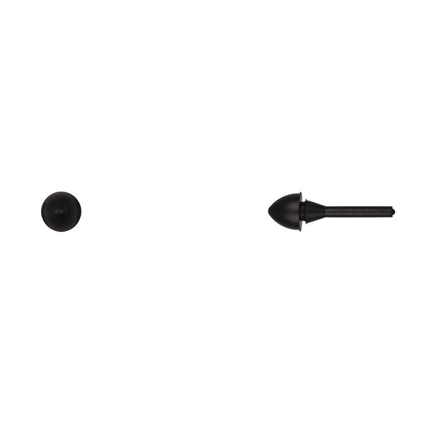 Blk Rubber Bumpers 11/64