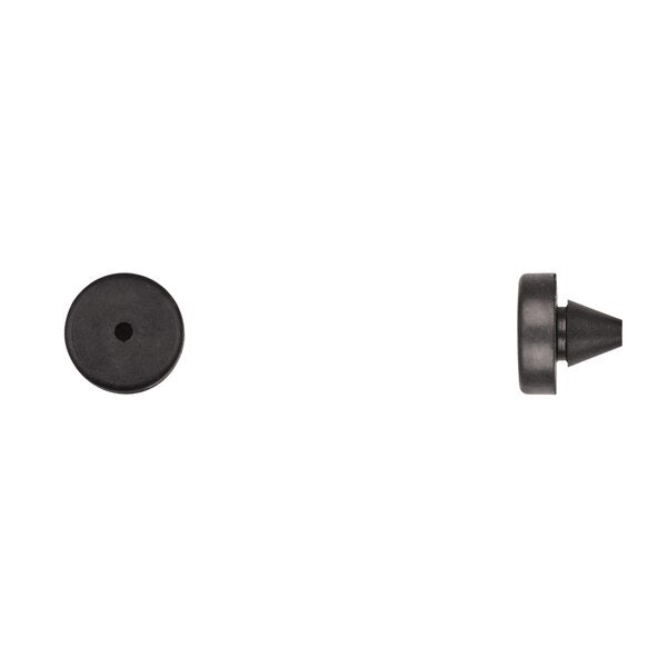 Blk Rubber Bumpers 17/64