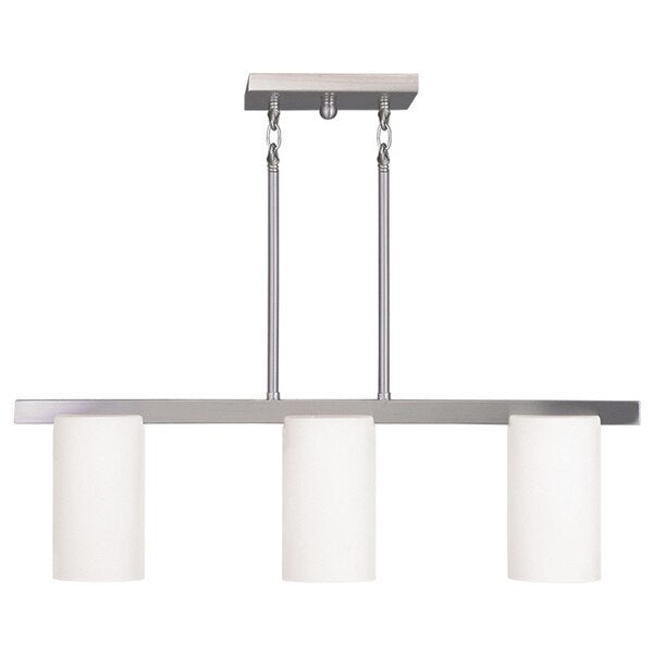 Astoria 3 Light Brushed Nickel Chandelie