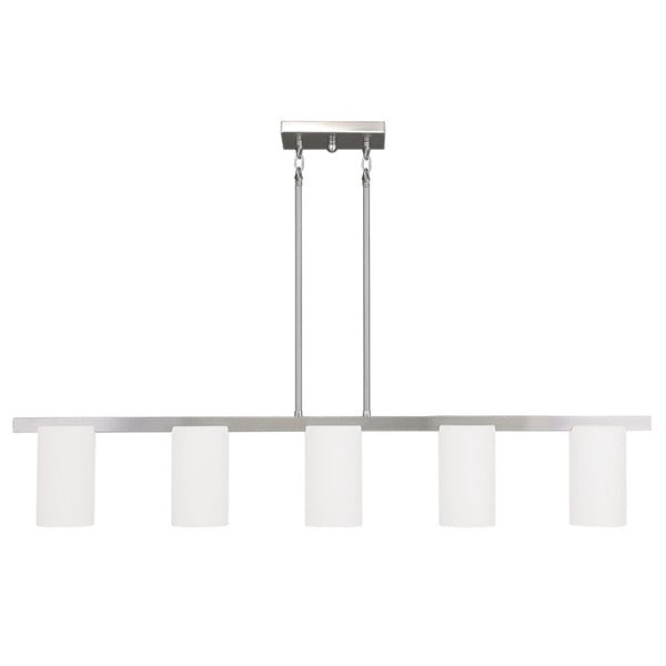 Astoria 5 Light Brushed Nickel Chandelier