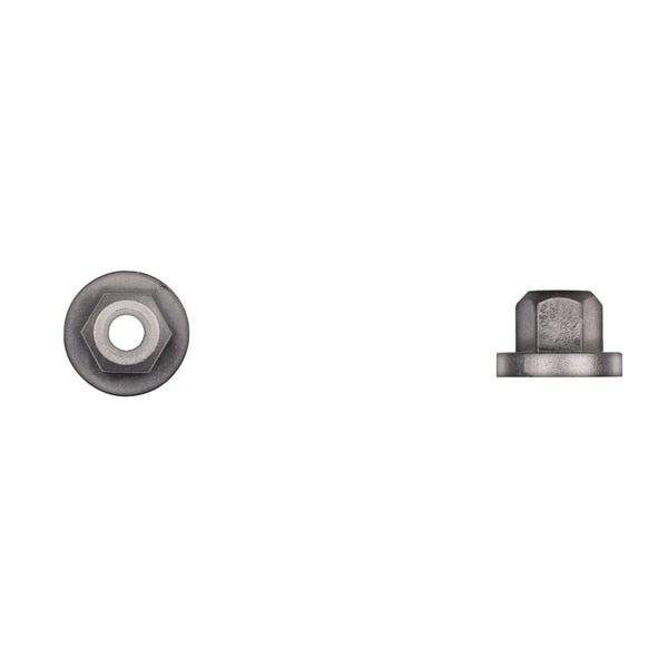 Flange Nut, M5, Nylon