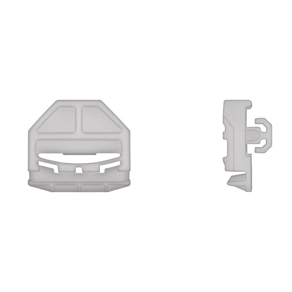 Wht Body Side Moulding Clips 30mm W 26.6mm Height PK10