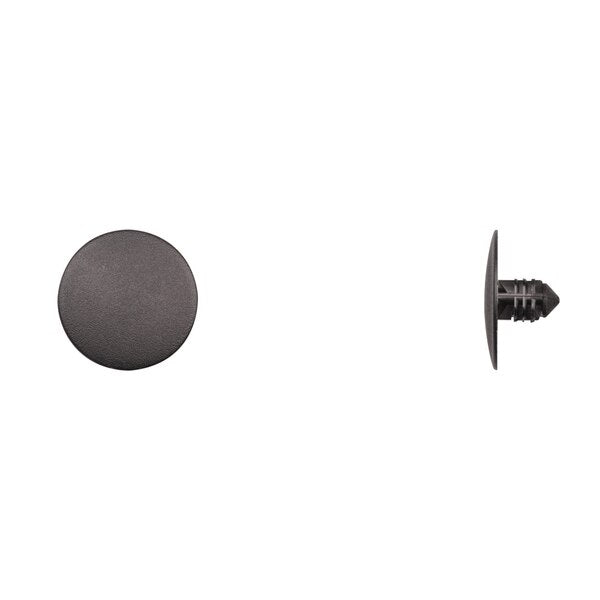 Blk Nyln Hood Insul Ret 6mm Hole Size 20mm Hd Dia PK25