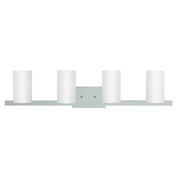 Astoria 4 Light Polished Chrome Bath Vanity