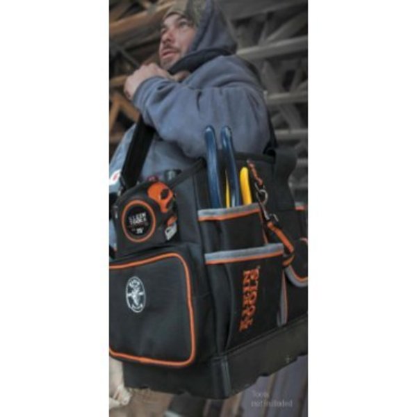 Tool Bag, Tradesman Proâ¢ Tool Tote, 40 Pockets, 10-Inch