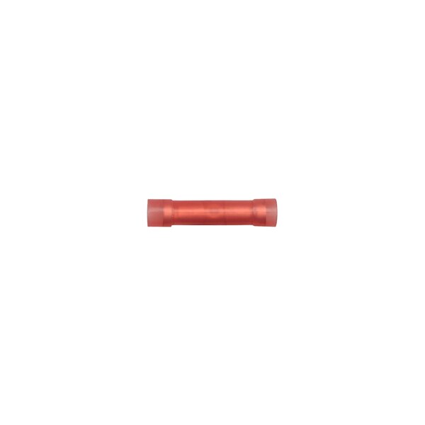 Red Moist/Resistant Butt Conn 22-18 Ga. Wire Crimp Type PK10