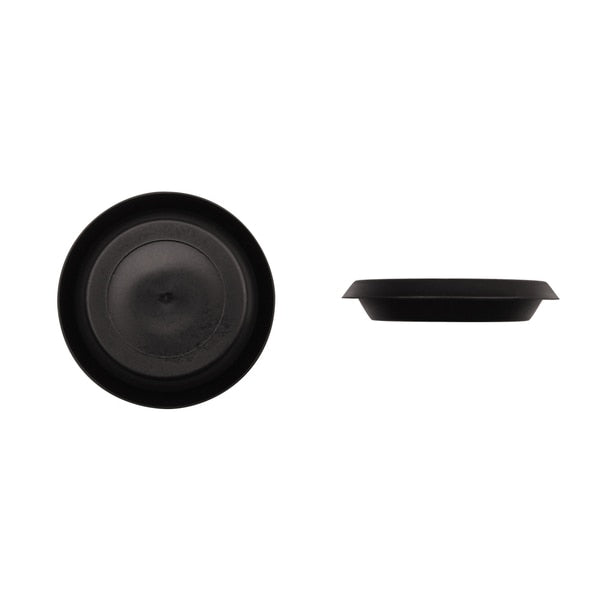 Blk Depressed Type Hole Plug 7/8
