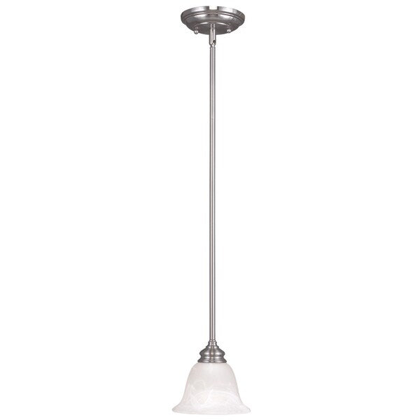 Essex 1 Light Brushed Nickel Mini Pendant