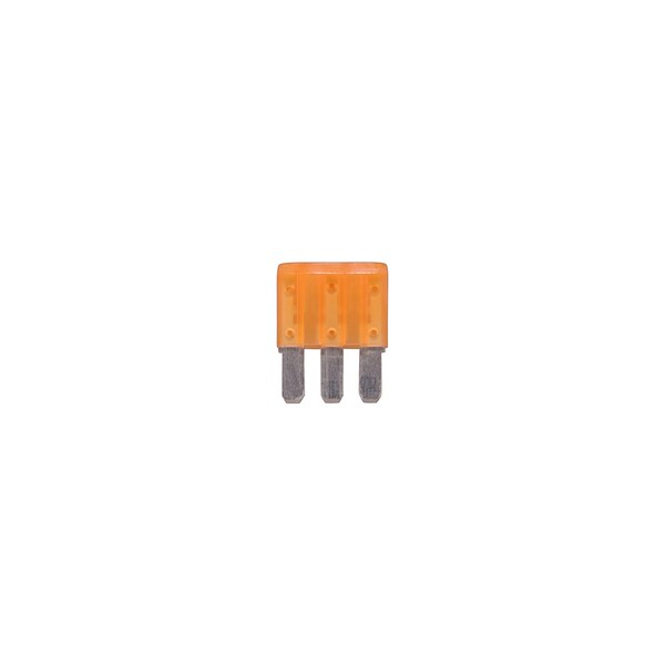 Micro Blade Fuses 5 Amp ORng 3 Blade Type PK2