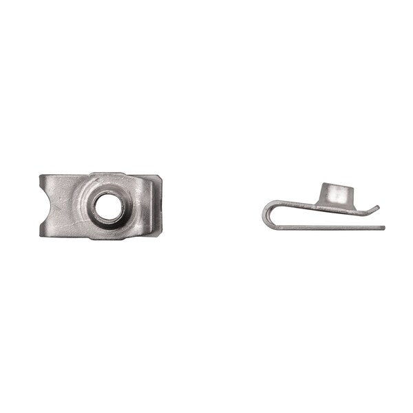 Zinc Extruded U Nuts 8-1.0mm PR 2-4.00mm PK25