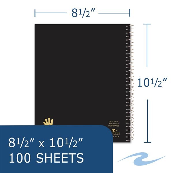Case of Lefty WB Left Handed Notebooks, 1 Sub, 8.5