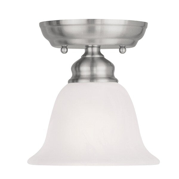 Essex 1 Light Brushed Nickel Ceiling Mount