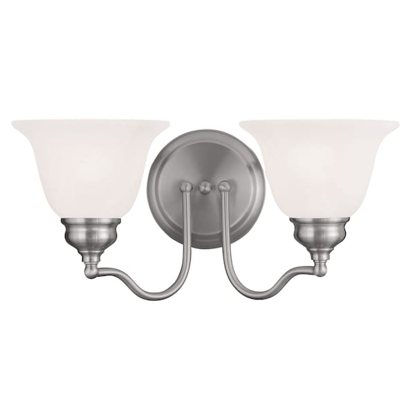 Essex 2 Light Brushed Nickel Bath Vanity