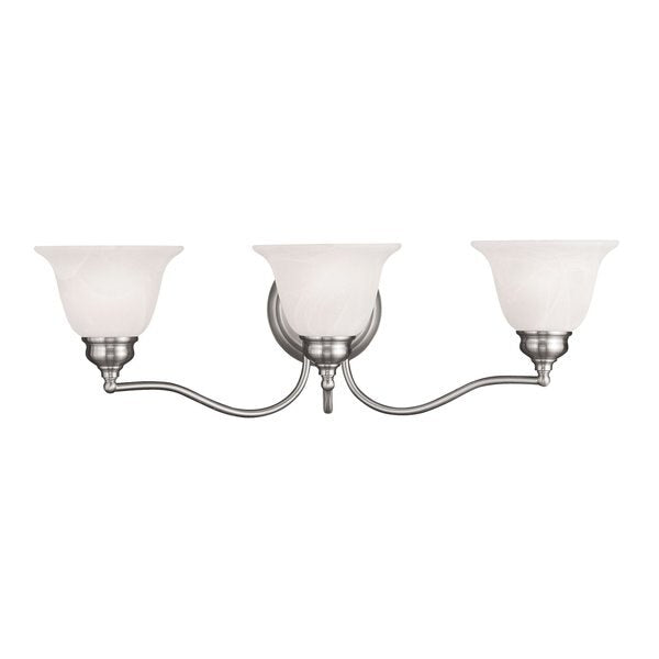 Essex 3 Light Brushed Nickel Bath Vanity