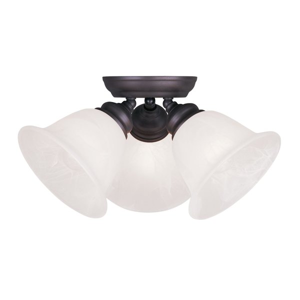 Essex 3 Light Bronze Ceiling Mount