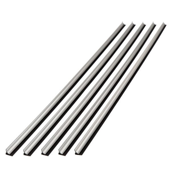 Fasade Lg Pro Inside Corner Trim Brushed Aluminum PK5