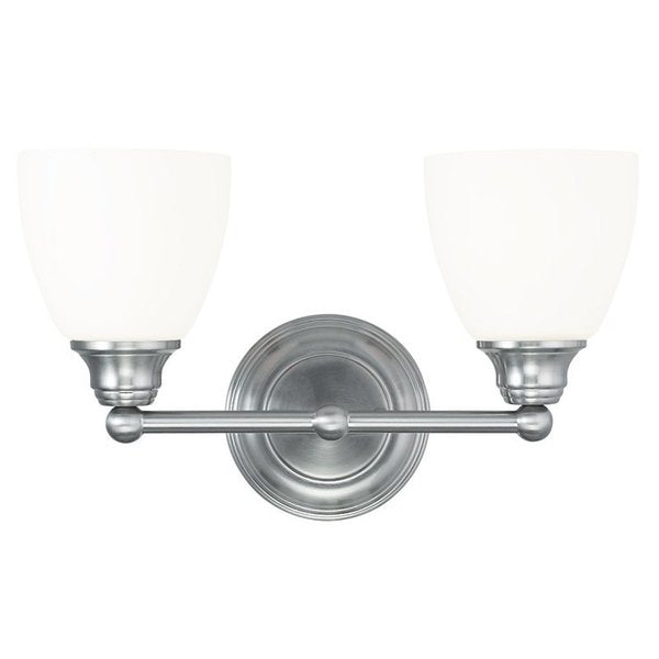 Somerville 2 Light Brushed Nickel Bath Vanity