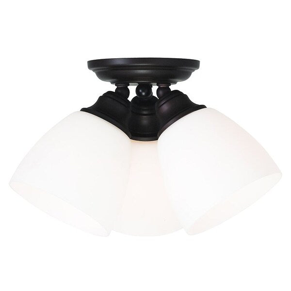 Somerville 3 Light Bronze Ceiling Mount