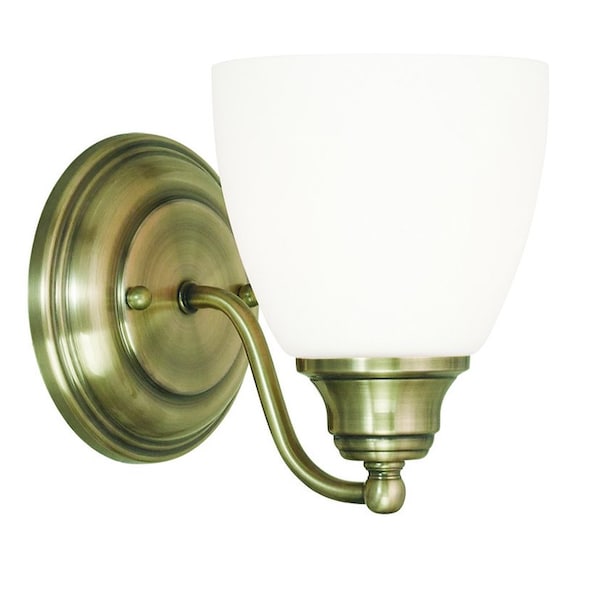 Somerville 1 Light Antique Brass Wall Sconce