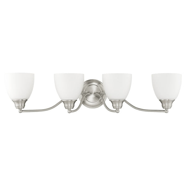 Somerville 4 Light Brushed Nickel Bath Vanity
