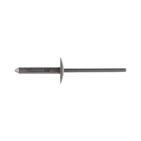Blind Rivet, Rectangular Flange Head, 5/32 in Dia., Nylon Body
