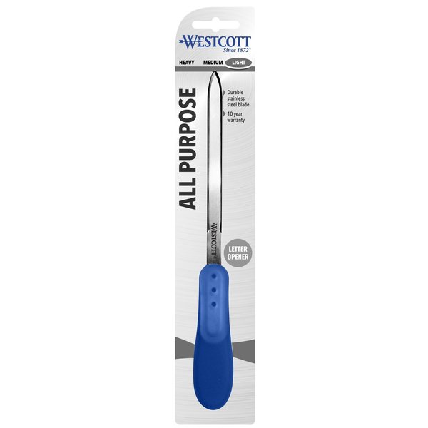 Letter Openers, All-Purpose Letter Opener, Soft Grip, Width: 0.5