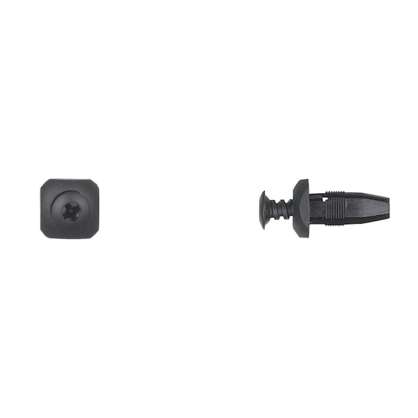 Blk Nyln Fascia Retainers 1/4